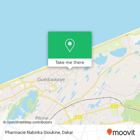 Pharmacie Nabinka Dioukine map