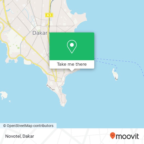 Novotel map