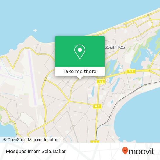 Mosquée Imam Sela map