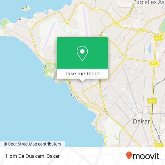 Hom De Ouakam map