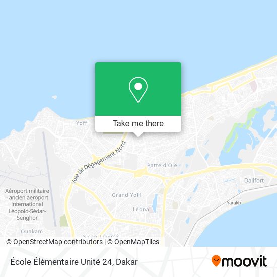 École Élémentaire Unité 24 map
