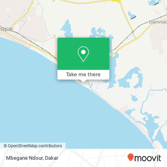 Mbegane Ndour map