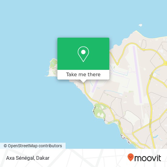 Axa Sénégal map