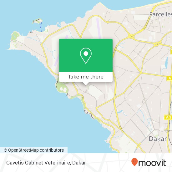 Cavetis Cabinet Vétérinaire map