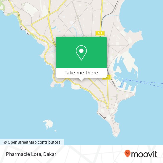 Pharmacie Lota map