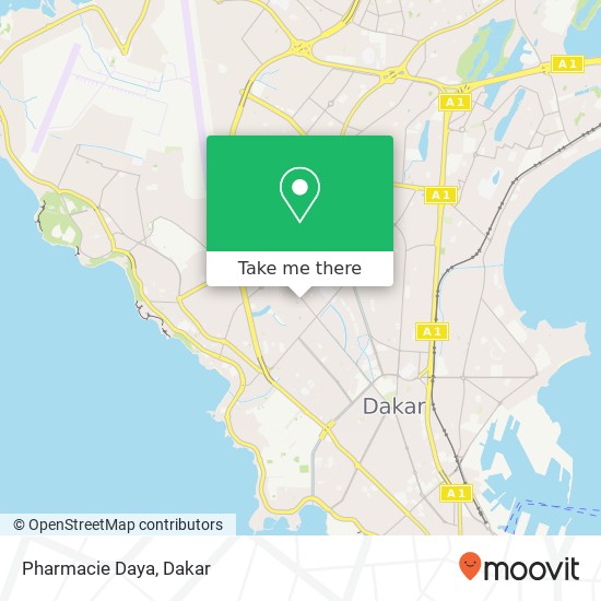 Pharmacie Daya map