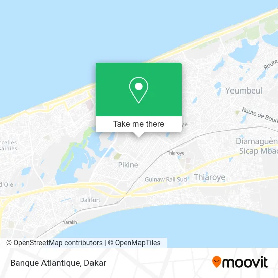 Banque Atlantique map