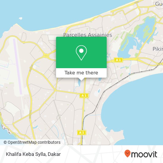 Khalifa Keba Sylla map