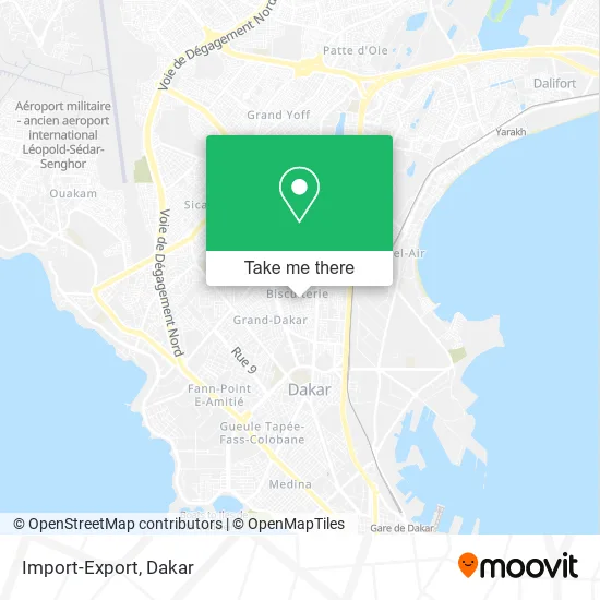 Import-Export map