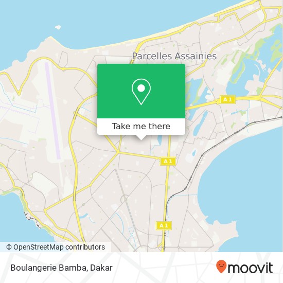 Boulangerie Bamba map