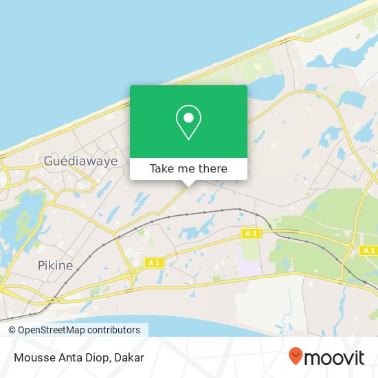 Mousse Anta Diop map