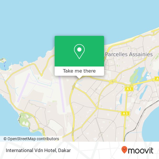 International Vdn Hotel map