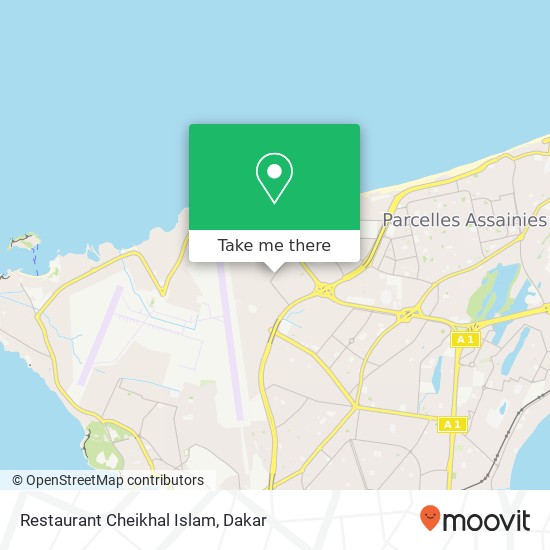 Restaurant Cheikhal Islam map