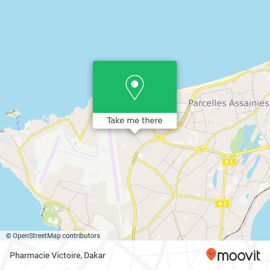 Pharmacie Victoire map