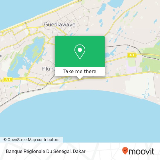 Banque Régionale Du Sénégal map