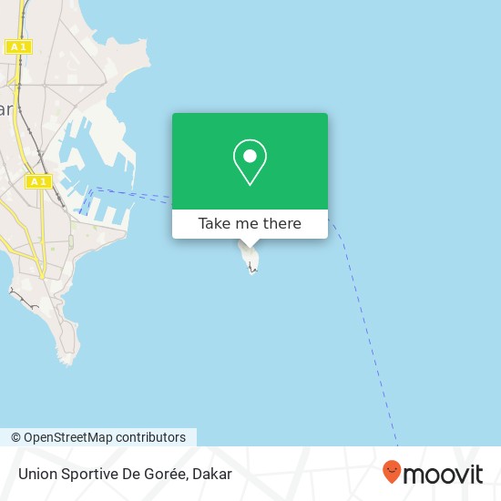 Union Sportive De Gorée map