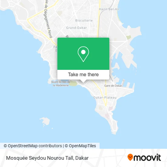 Mosquée Seydou Nourou Tall map