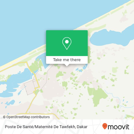 Poste De Santé / Maternité De Tawfekh map