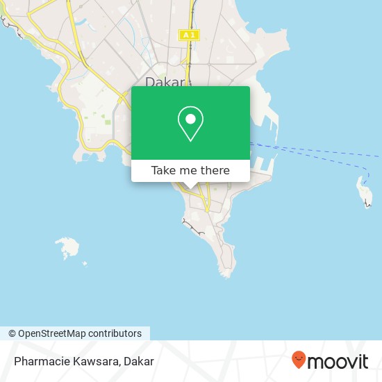 Pharmacie Kawsara map