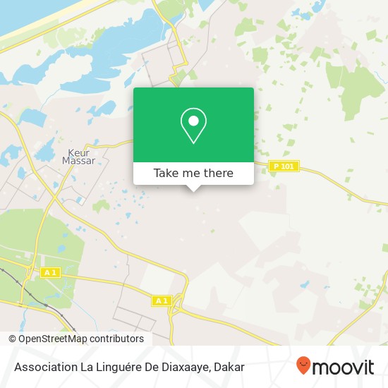 Association La Linguére De Diaxaaye map