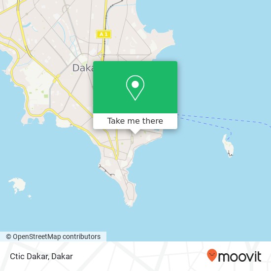 Ctic Dakar map