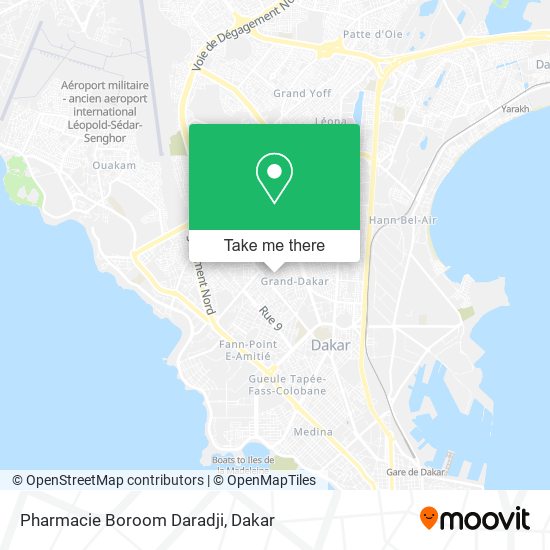 Pharmacie Boroom Daradji map