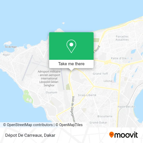 Dépot De Carreaux map