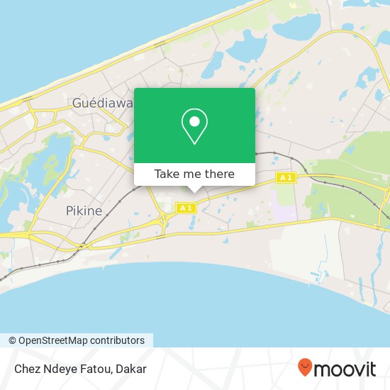 Chez Ndeye Fatou map