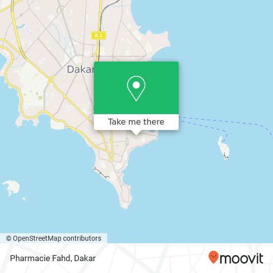 Pharmacie Fahd map