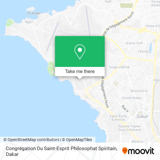 Congrégation Du Saint-Esprit Philosophat Spiritain map