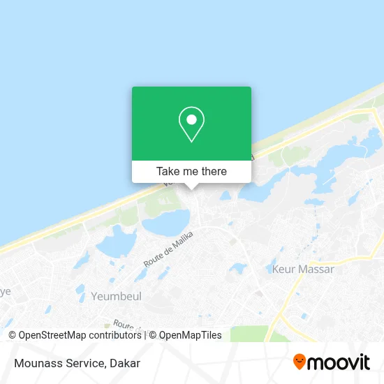 Mounass Service map