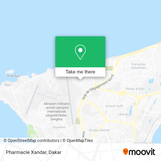 Pharmacie Xandar map