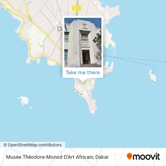 Musée Théodore-Monod D'Art Africain map