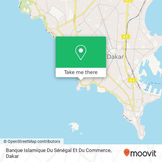 Banque Islamique Du Sénégal Et Du Commerce map