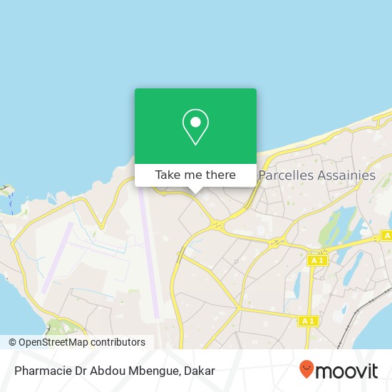 Pharmacie Dr Abdou Mbengue map