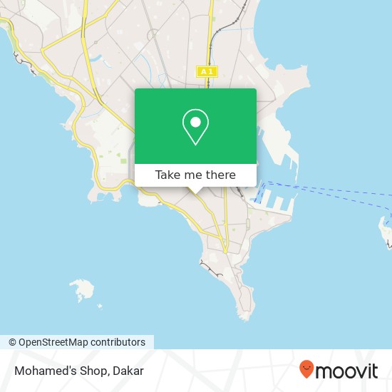 Mohamed's Shop map