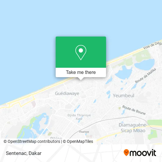 Sentenac map
