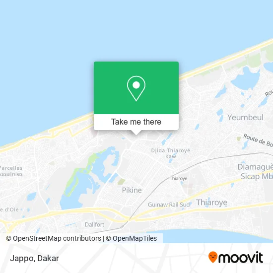 Jappo map