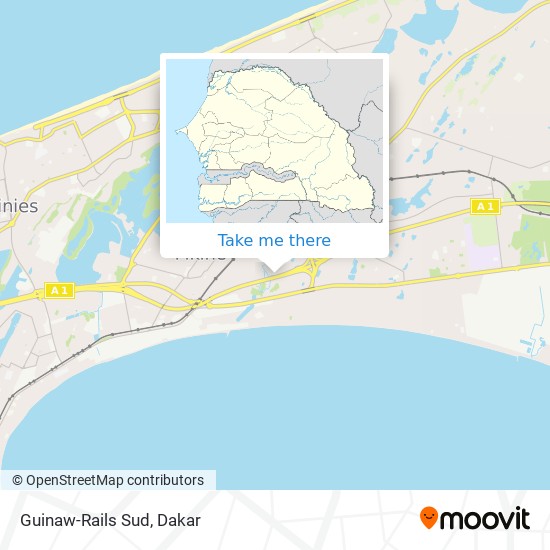 Guinaw-Rails Sud map