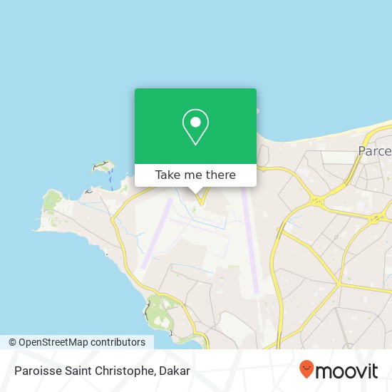 Paroisse Saint Christophe map