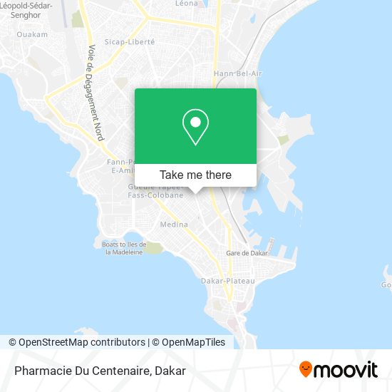 Pharmacie Du Centenaire map