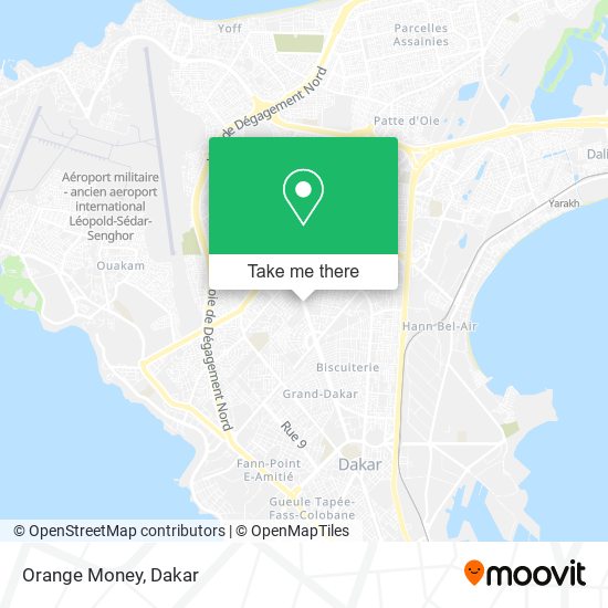 Orange Money map