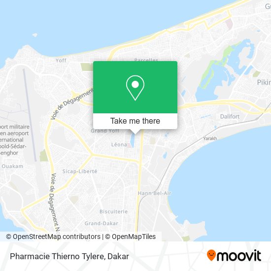 Pharmacie Thierno Tylere map