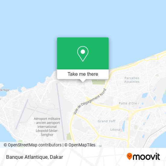 Banque Atlantique map