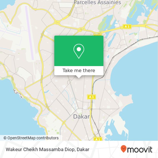 Wakeur Cheikh Massamba Diop map