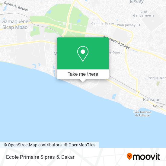 Ecole Primaire Sipres 5 map
