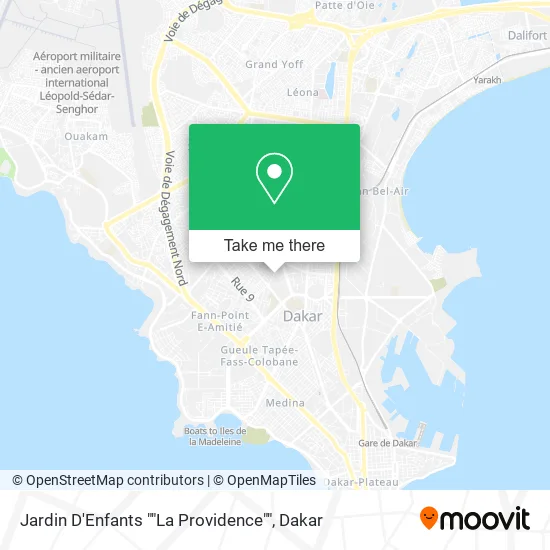 Jardin D'Enfants ""La Providence"" map