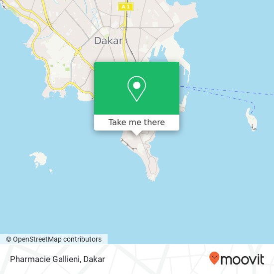 Pharmacie Gallieni map