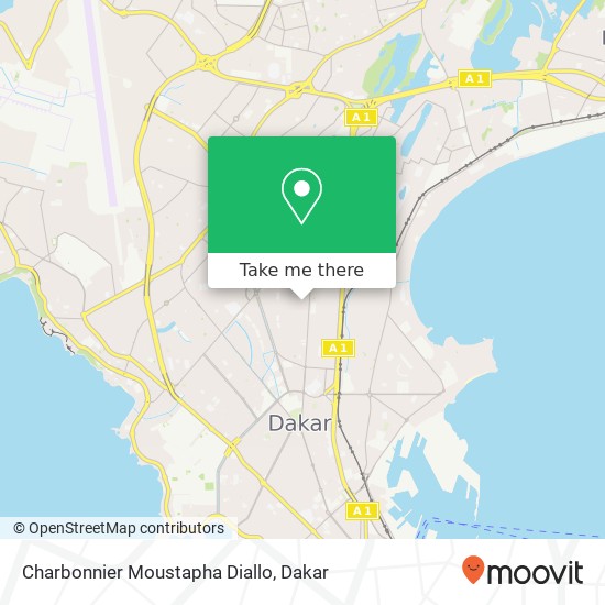 Charbonnier Moustapha Diallo map