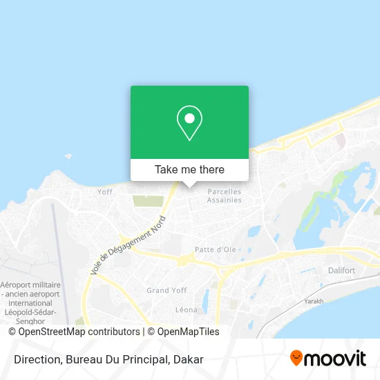 Direction, Bureau Du Principal map